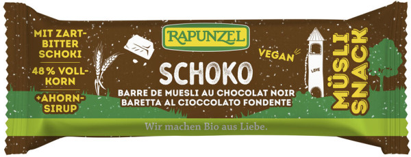 Rapunzel Müsli Snack Schoko Müsliriegel 50g