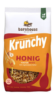 Barnhouse Honig-Krunchy 600g /nl