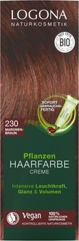 LOGONA Pflanzen-Haarfarbe Creme 230 maronenbraun 150ml