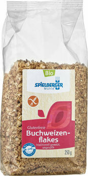 Spielberger Glutenfreie Buchweizenflakes ungesüßt 250g