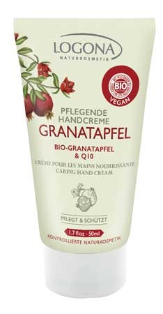 LOGONA Handcreme Bio Granatapfel & Q10 50ml