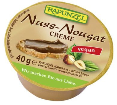 Rapunzel Nuss-Nougat Creme Portionsschale 40g