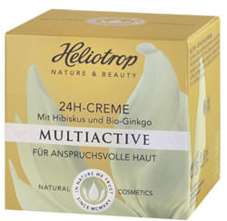 | | und 24h-Creme -Öl | | Heliotrop MULTIACTIVE Naturkosmetik 50ml Naturkost-Versand Gesicht Gesichtscreme