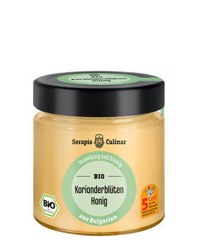 Serapis Culinar Korianderblütenhonig 250g