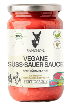 Sanchon Vegane Süss-Sauer Sauce330ml