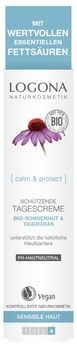 LOGONA Schützende Tagescreme Bio-Sonnenhut & Tigergras 30ml