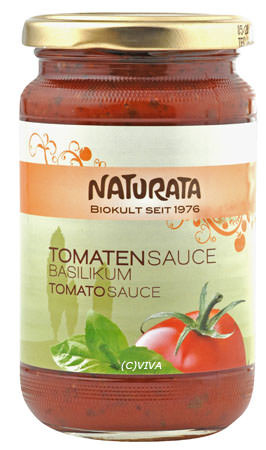 Naturata Tomatensauce Basilikum 330g
