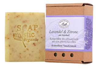 Soap Mystic Bio-Naturseife Lavendel und Zitrone 110g
