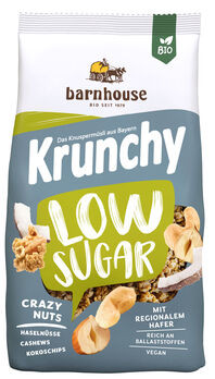 Barnhouse Krunchy Low Sugar Crazy Nuts 375g
