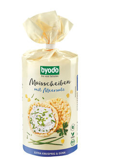 Byodo Maisscheiben mit Meersalz 120g