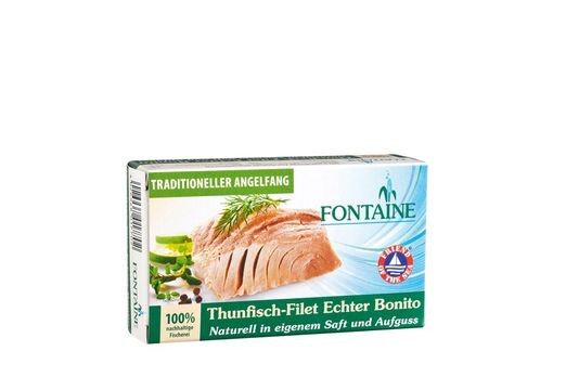 Fontaine Thunfisch-Filet Echter Bonito Naturell 120g