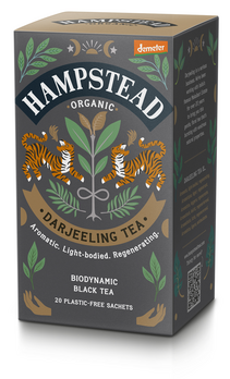 Hampstead Tea Darjeeling Schwarzteebeutel demeter 20Stk