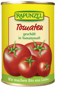 Rapunzel geschälte Tomaten in Tomatensaft 400g