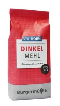 Burgermühle Dinkelvollkornmehl 1kg