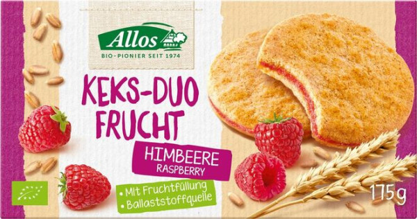 Allos AL Keks-Duo Frucht Himbeere 175g