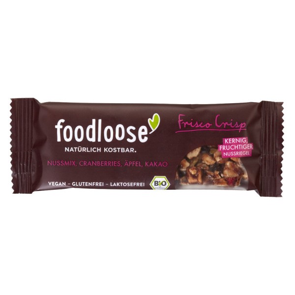 foodloose Frisco Crisp Nussriegel 35g