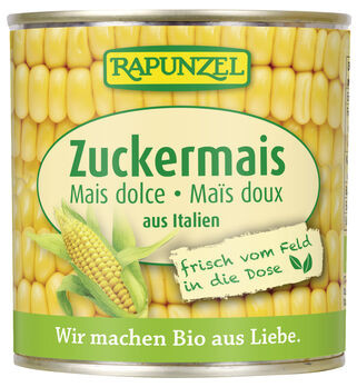 Rapunzel Zuckermais in der Dose 160g