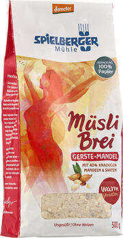 Spielberger Gerste-Mandel-Müslibrei demeter 500g