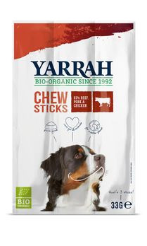 Yarrah Kausticks für Hunde 3x11g-Packung 33g/A