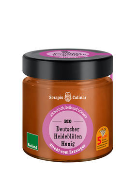 Serapis Culinar Deutscher Heideblütenhonig 250g