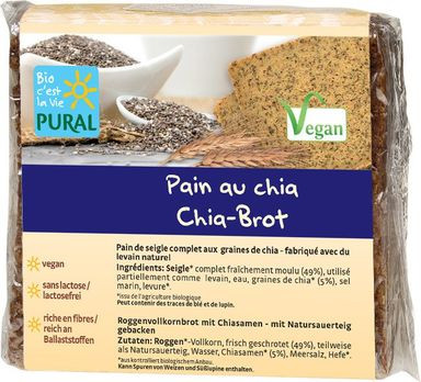 Pural Chia-Brot 375g