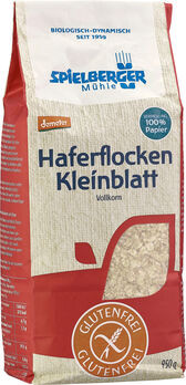 Spielberger Glutenfreie Haferflocken Kleinblatt demeter 950g