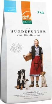 Defu Trockenfutter Hund Junior 3kg