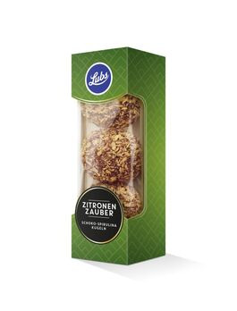 Lubs Schoko Spirulina Kugeln "Zitronen Zauber" 39g/S