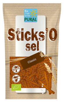 Pural Sticks' O sel Laugengebäck mit Salz 100g