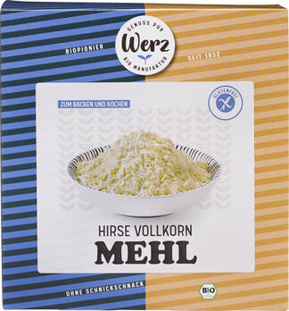 Werz Hirse-Vollkorn-Mehl 1kg