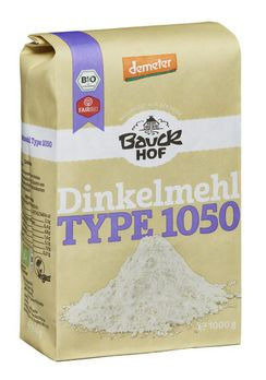 Bauckhof Dinkelmehl Type 1050, demeter 1kg