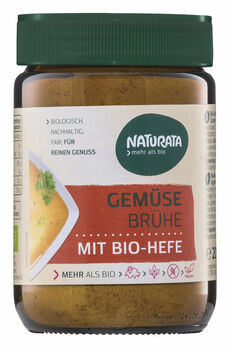 Naturata Gemüsebrühe mit Bio-Hefe, Glas 200g