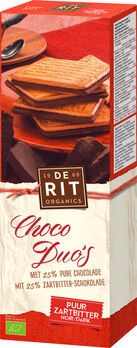 De Rit Choco Duos Zartbitter 150g