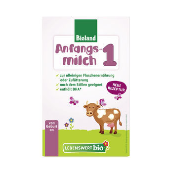 Lebenswert Bio-Anfangsmilch 1 Bioland 500g