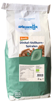 Spielberger Dinkel Vollkorn-Spiralen Demeter -Nachfüller- 2kg