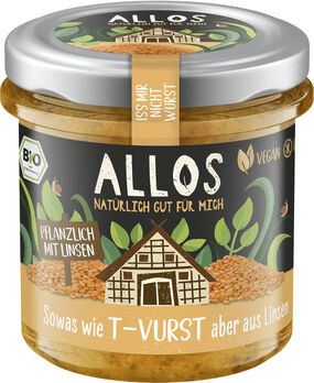 Allos Iss mir nicht Wurst Teewurst 135g
