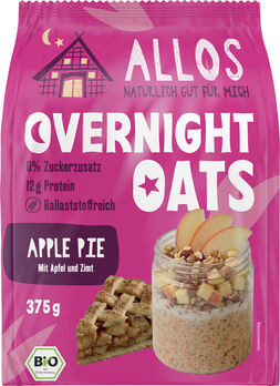 Allos Overnight Oats Apple Pie 375g