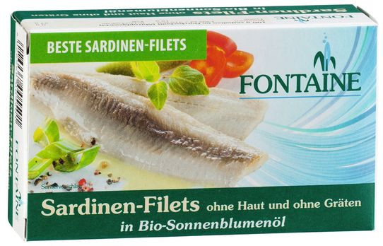 Fontaine Sardinen ohne Haut & Gräten 120g