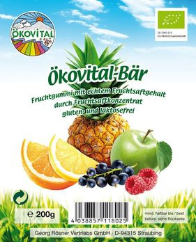 Ökovital-Bär mit Gelatine 200g