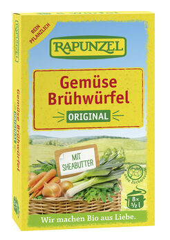 Rapunzel Gemüse-Brühwürfel Original 8 Stück