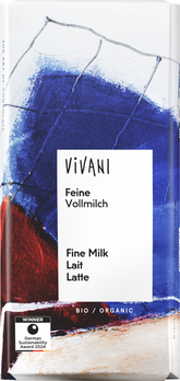 Vivani Feine Vollmilch Schokolade 80g