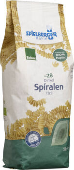 Spielberger Dinkel-Spiralen, hell, Bioland 500g