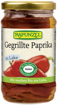 Rapunzel Gegrillte Paprika rot, in Lake 310g