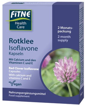 FITNE Rotklee Isoflavone Kapseln 60 Stück MHD 30.09.2019