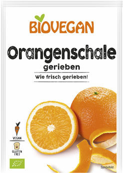 Biovegan Orangenschale gerieben 9g/A