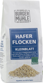 Burgermühle Haferflocken Kleinblatt 500g