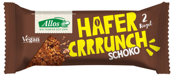Allos HaferCrrrunch Riegel Schoko 50g