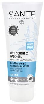 SANTE Erfrischendes Waschgel Bio-Aloe Vera & Chiasamen-Extrakt 100ml