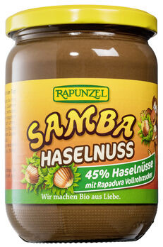 Rapunzel Samba Haselnuss Schokoaufstrich 500g