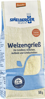 Spielberger Weizengrieß demeter 500g